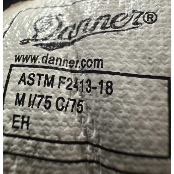 Danner Caliper Brown 6" Aluminum Toe Boots Men’s 11.5 Brown Lace Up Work Leather - Picture 13 of 13